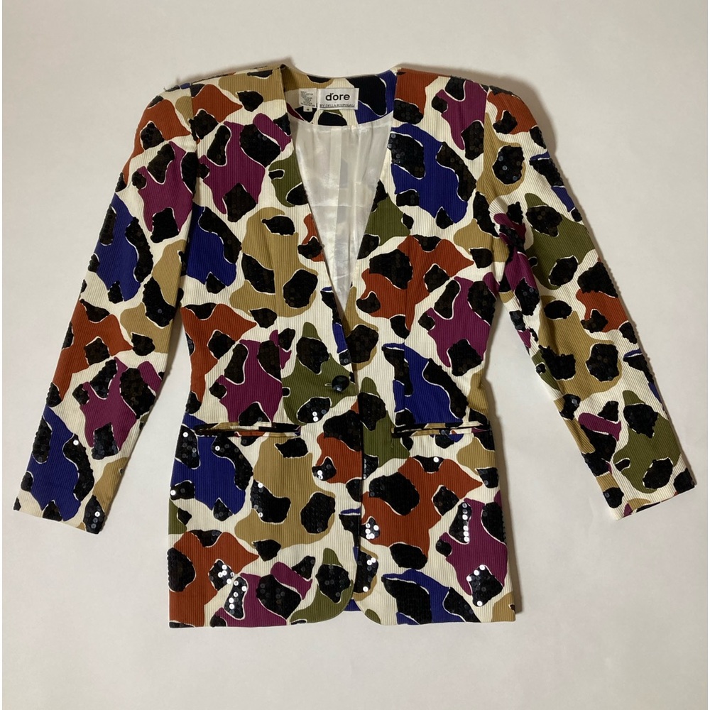 Vintage d’ore by Della Roufogali embellished Blazer Size 8